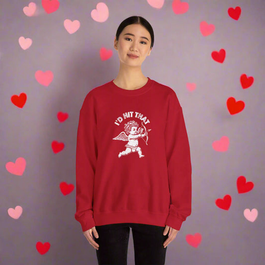 Add Some Fun to Your Valentine’s Day with the "I'd Hit That" Cupid T-Shirt!