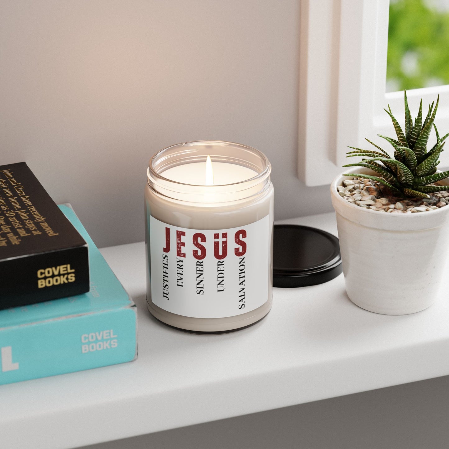 Jesus Scented Soy Candle, 9oz