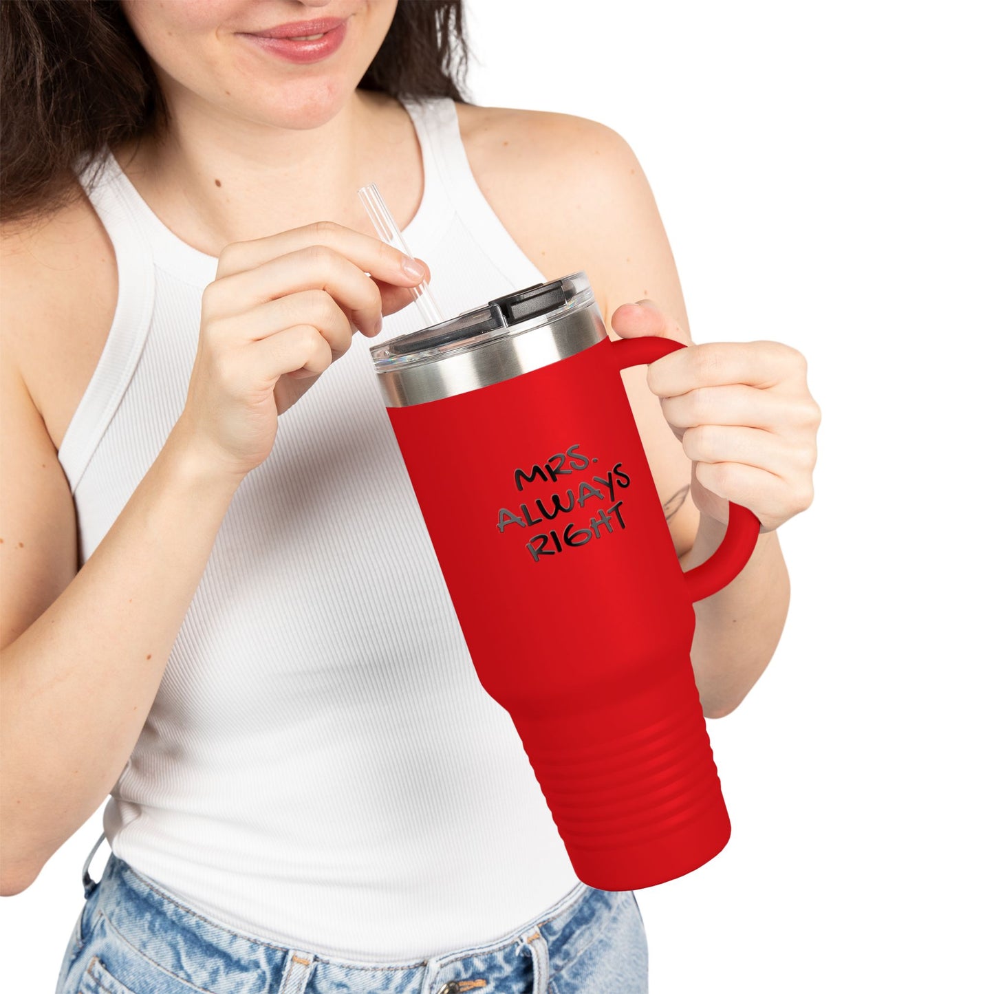 The Fabulous Mrs. Always Right Travel Mug