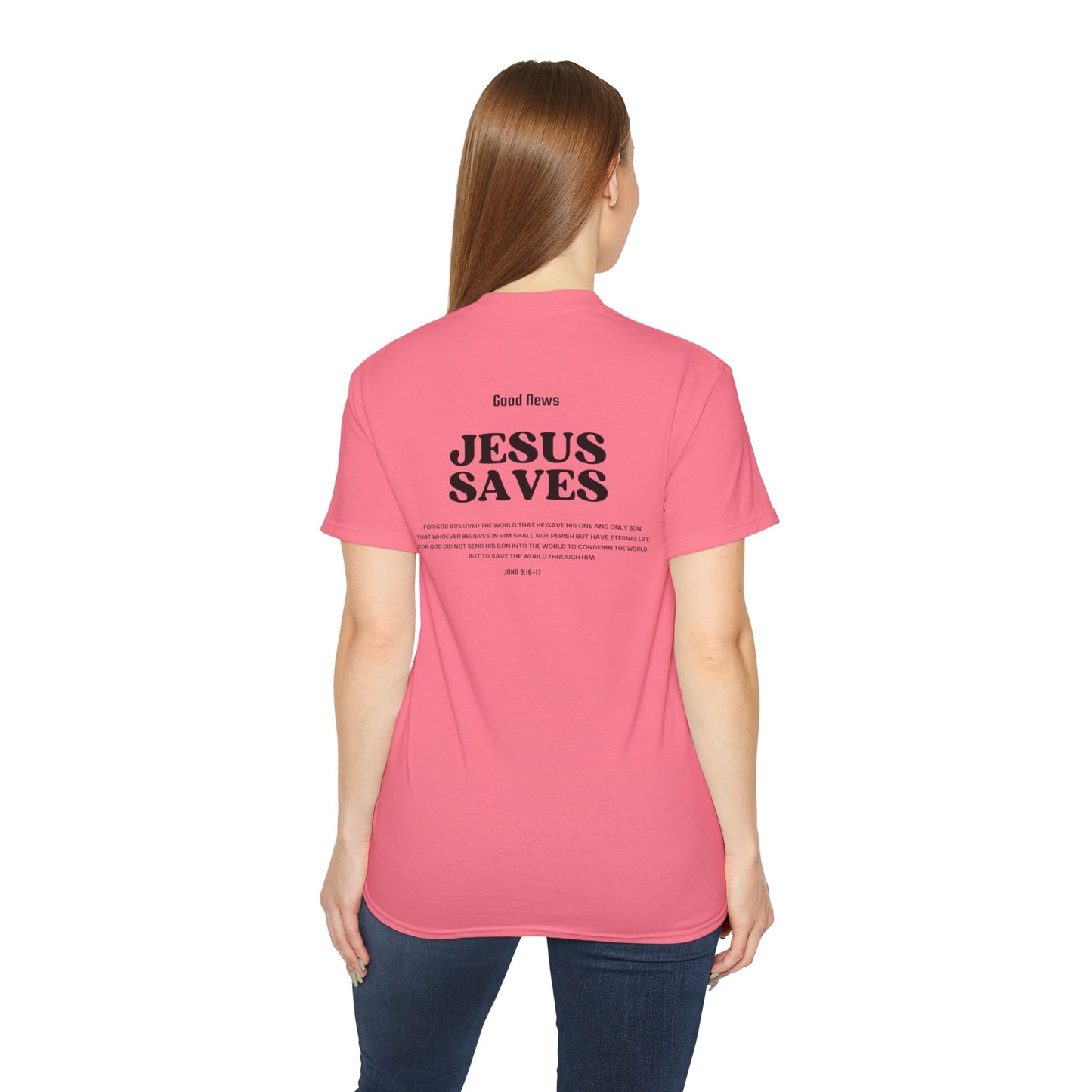 Good News Jesus Saves Tee