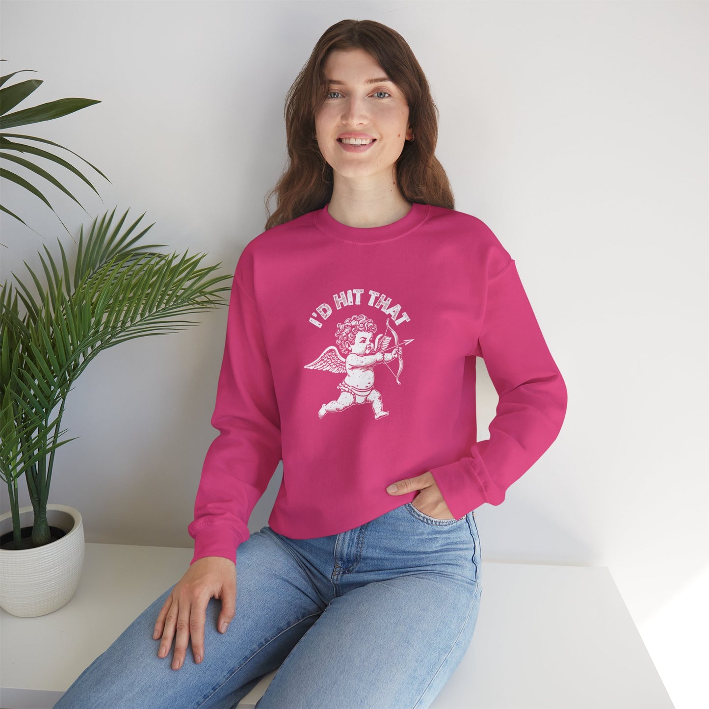 I'd Hit That" Cupid Valentine's Day T-Shirt