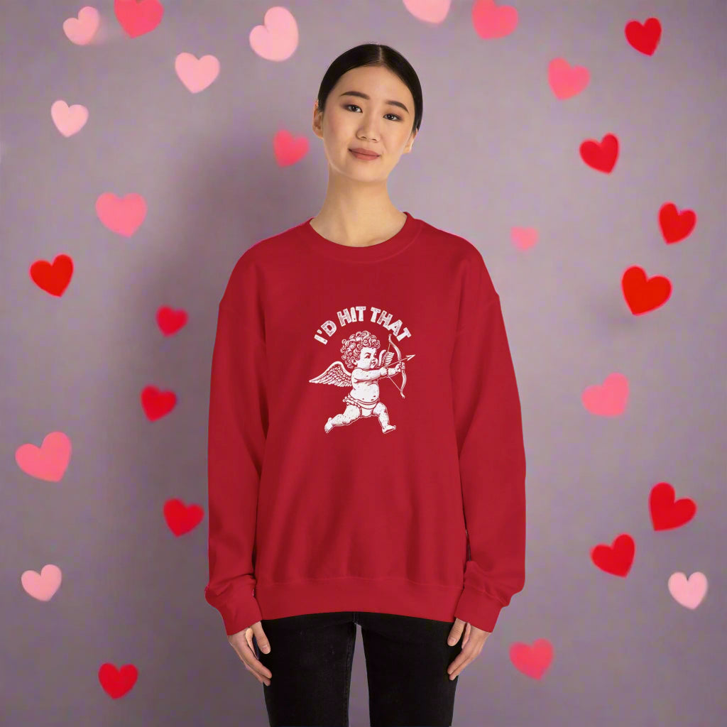 I'd Hit That" Cupid Valentine's Day T-Shirt