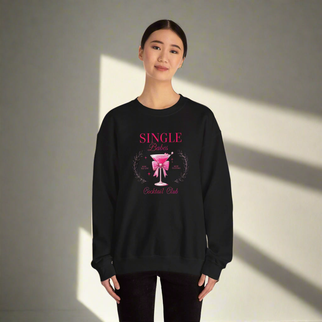 Single Babes Cocktail Club Crewneck