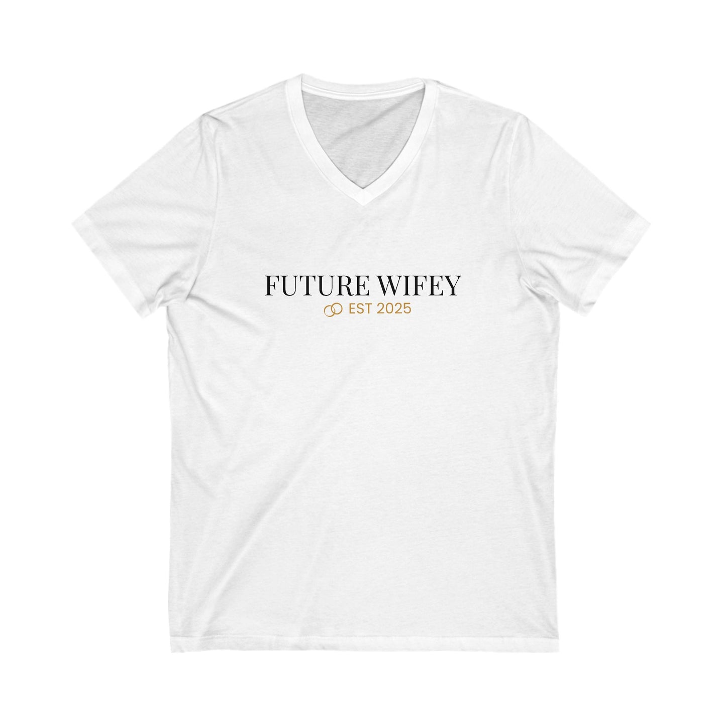Future Wifey EST 2025 V-Neck Tee