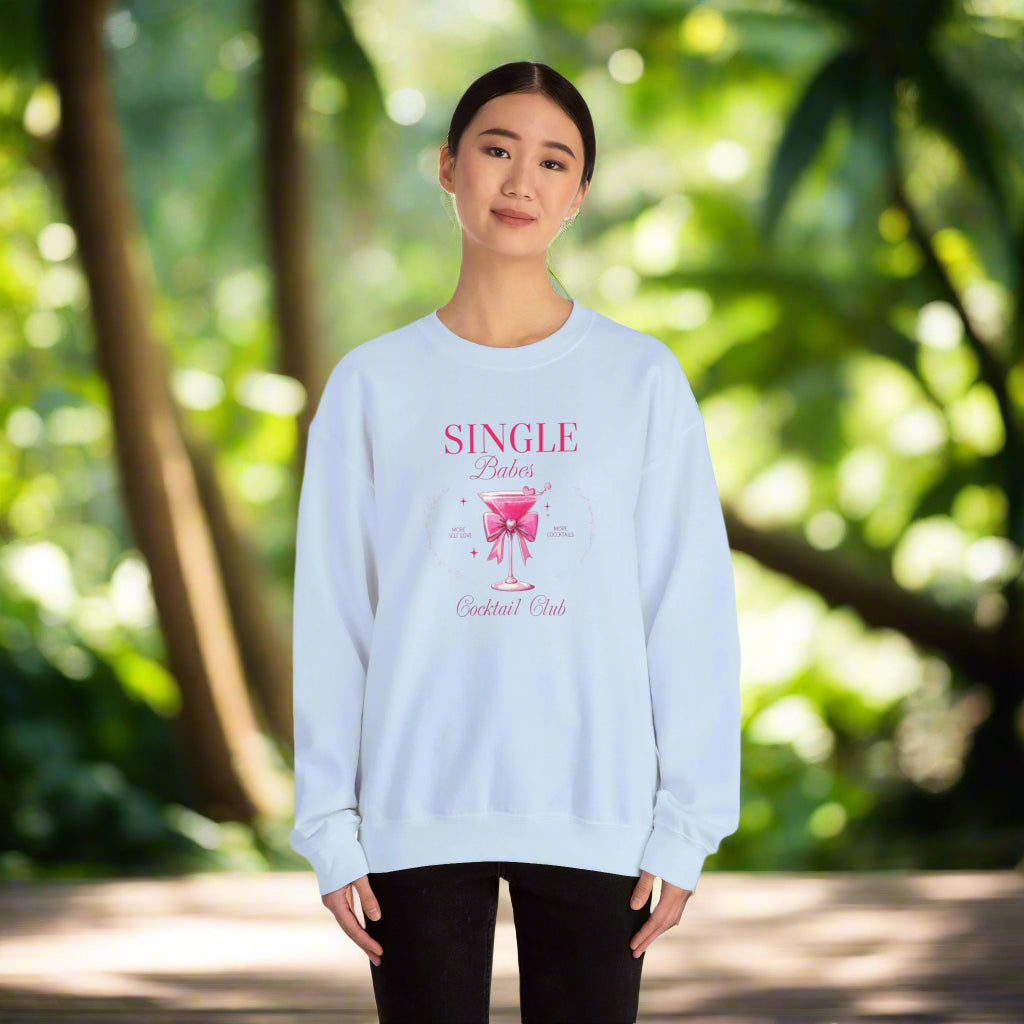 Single Babes Cocktail Club Crewneck