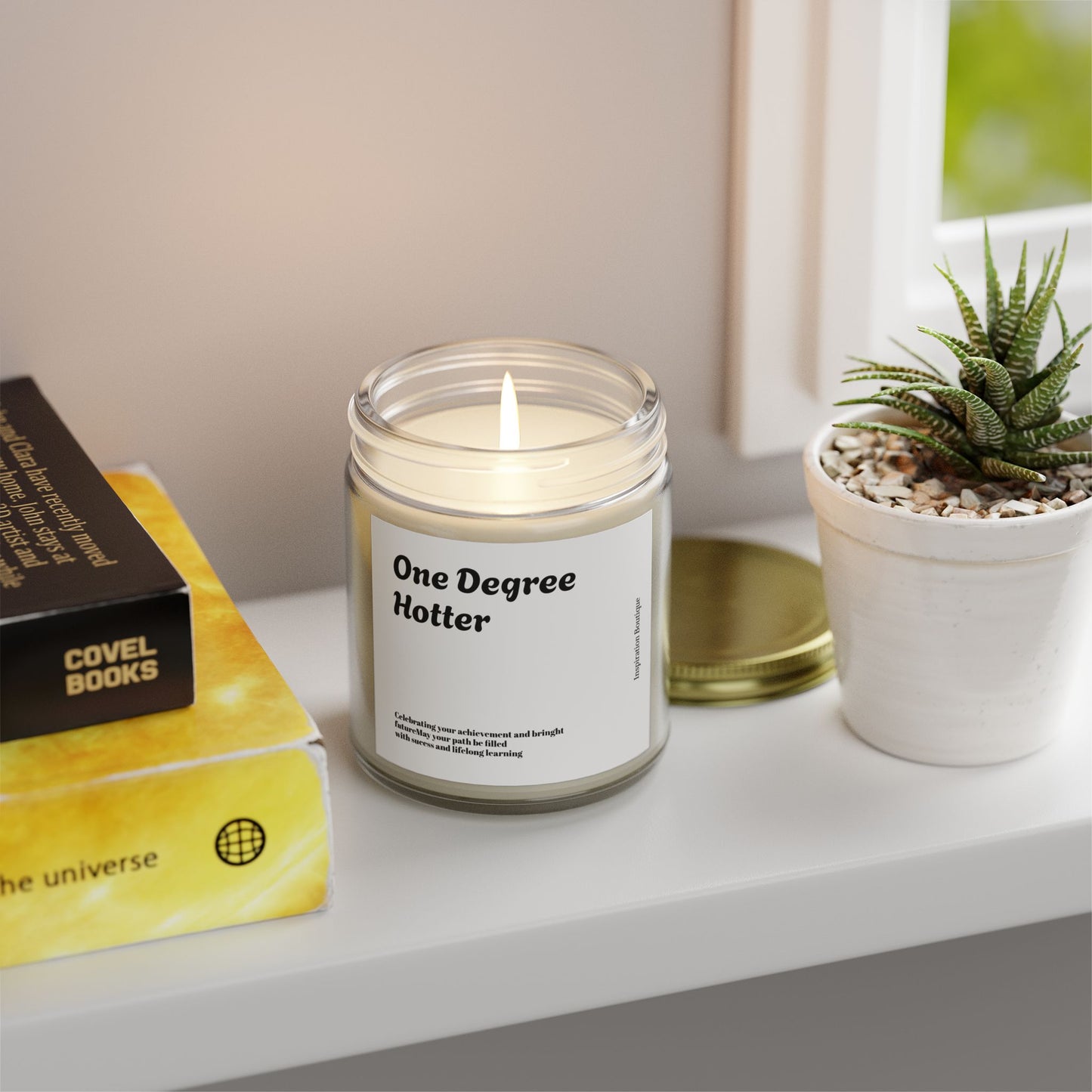 One Degree Hotter Graduation Candle