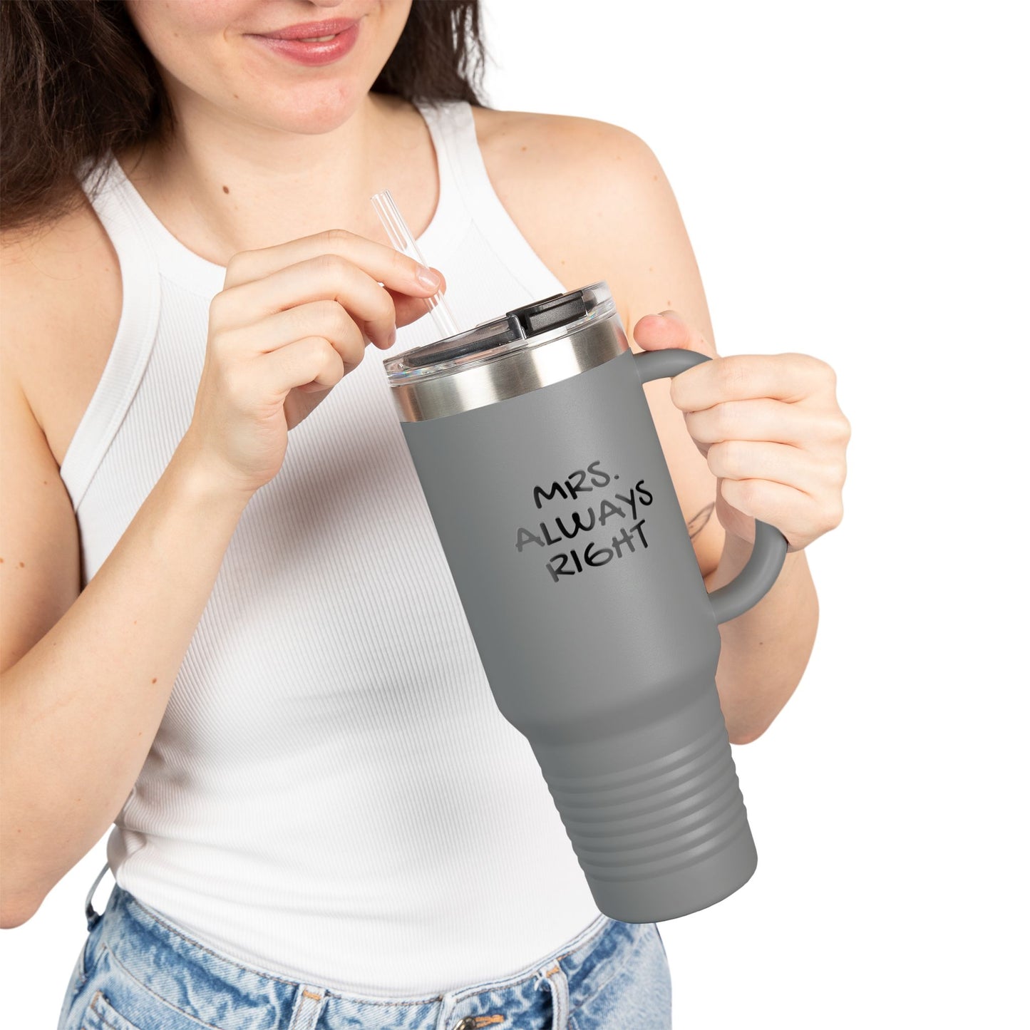 The Fabulous Mrs. Always Right Travel Mug