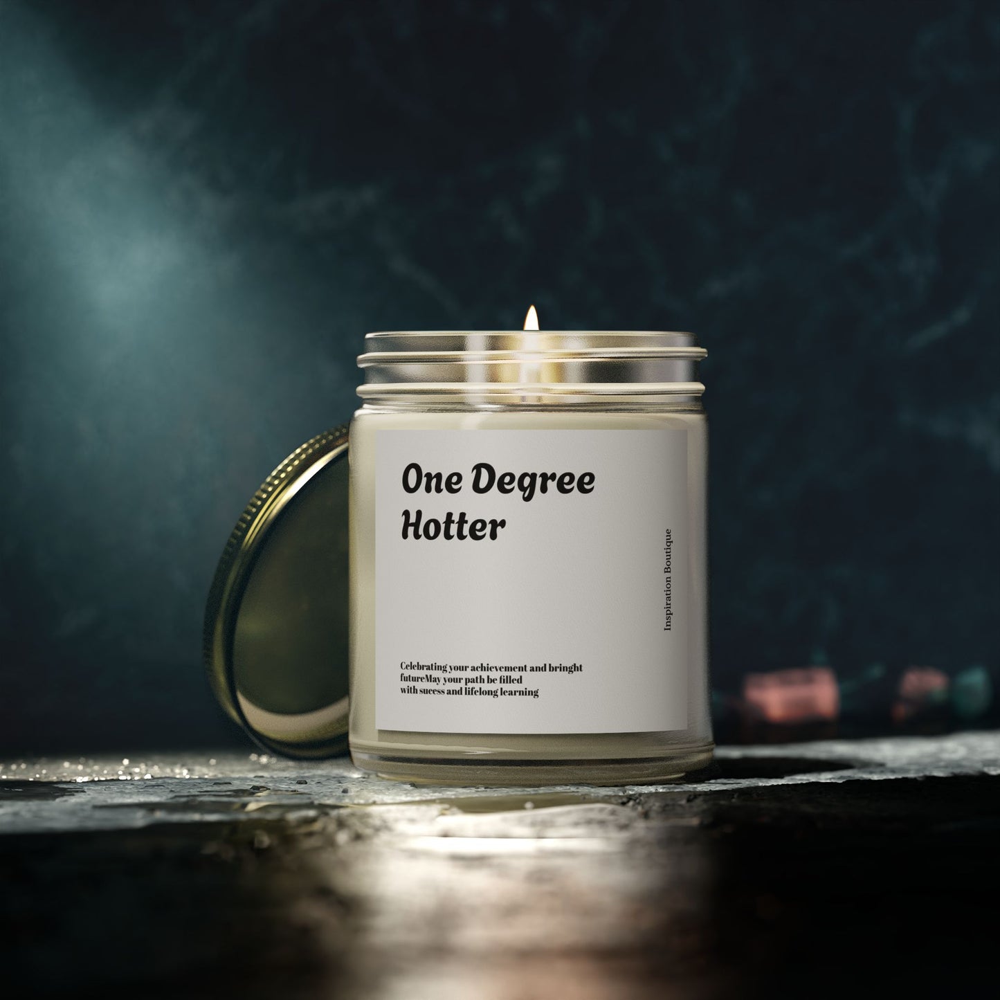 One Degree Hotter Graduation Candle