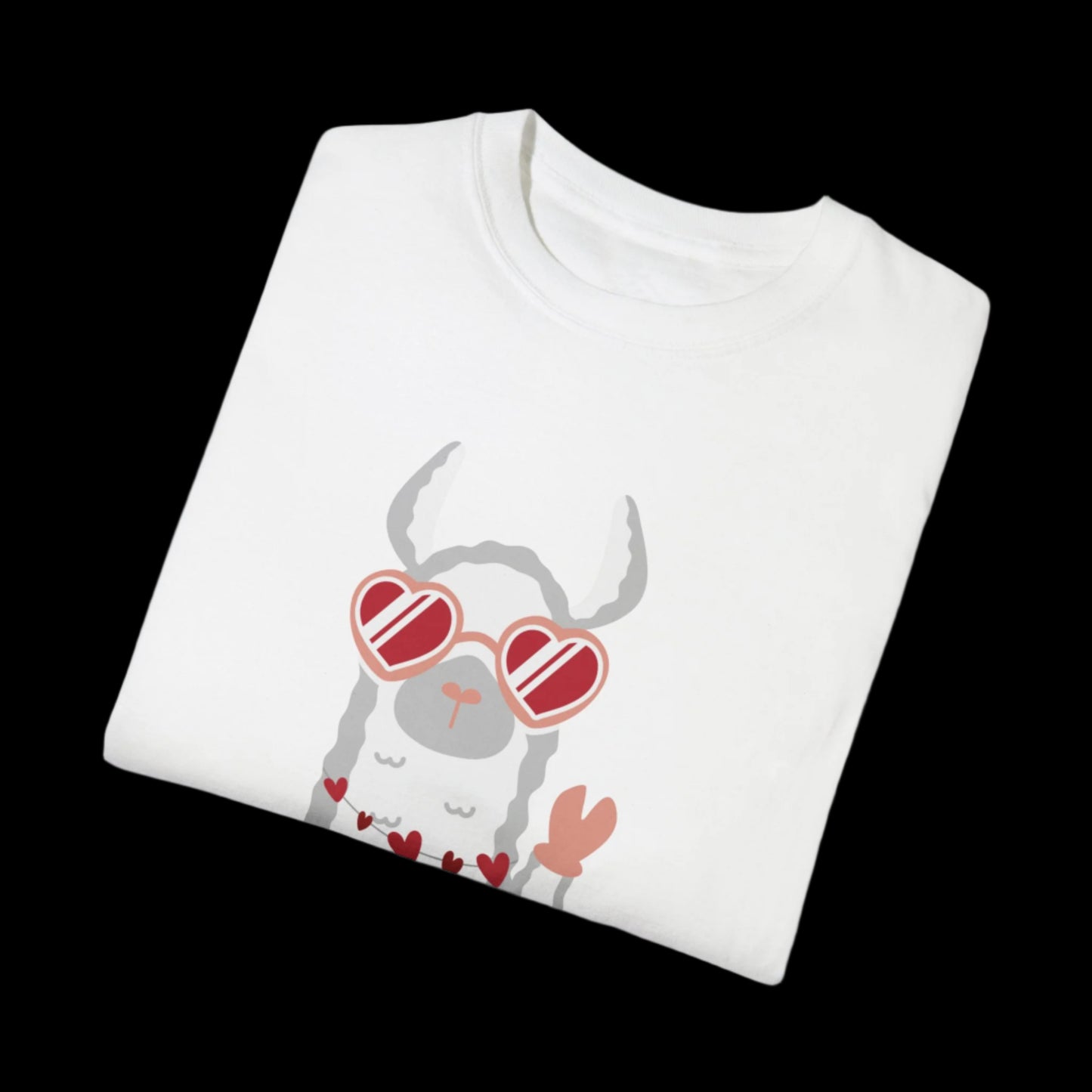 Llama Valentines T-shirt
