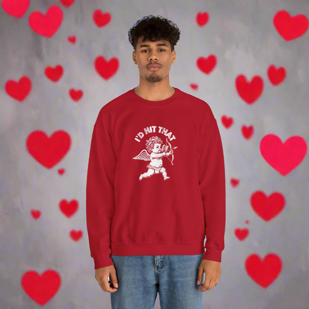 I'd Hit That" Cupid Valentine's Day T-Shirt