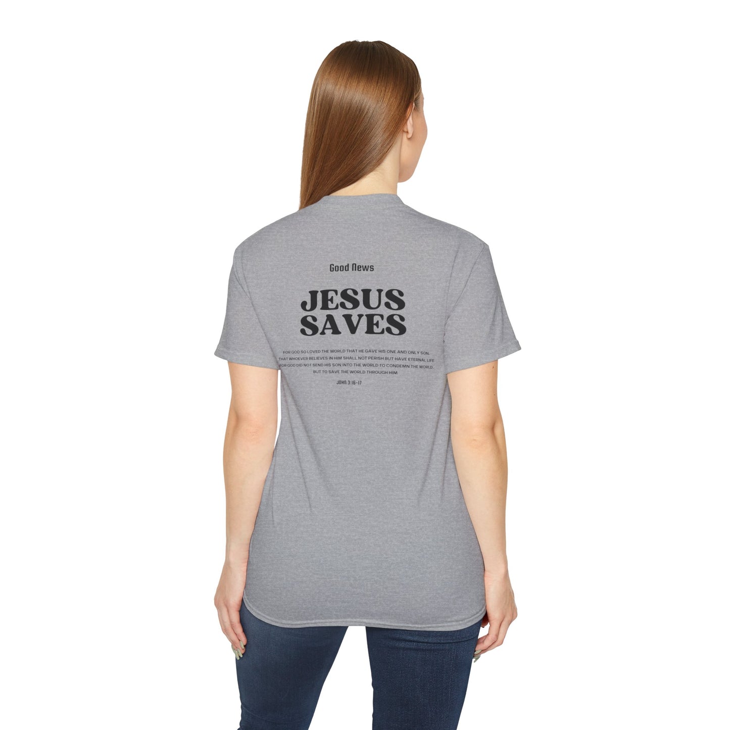Good News Jesus Saves Tee