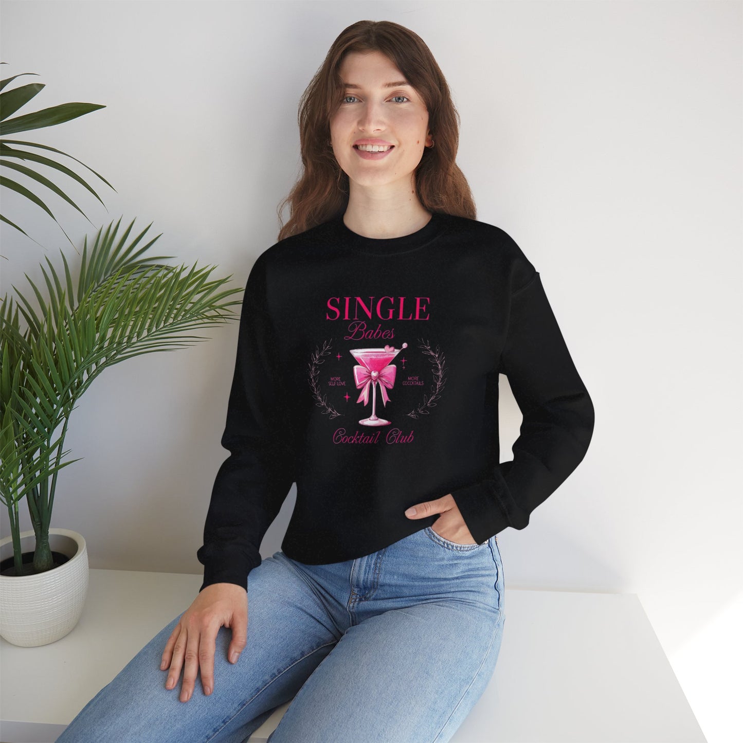 Single Babes Cocktail Club Crewneck