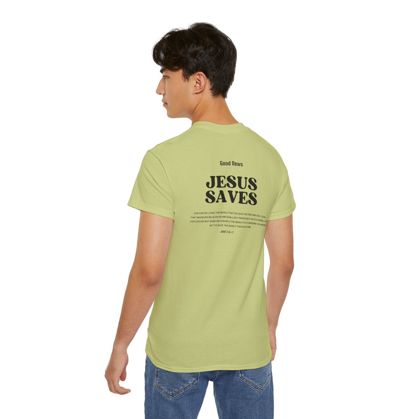 Good News Jesus Saves Tee