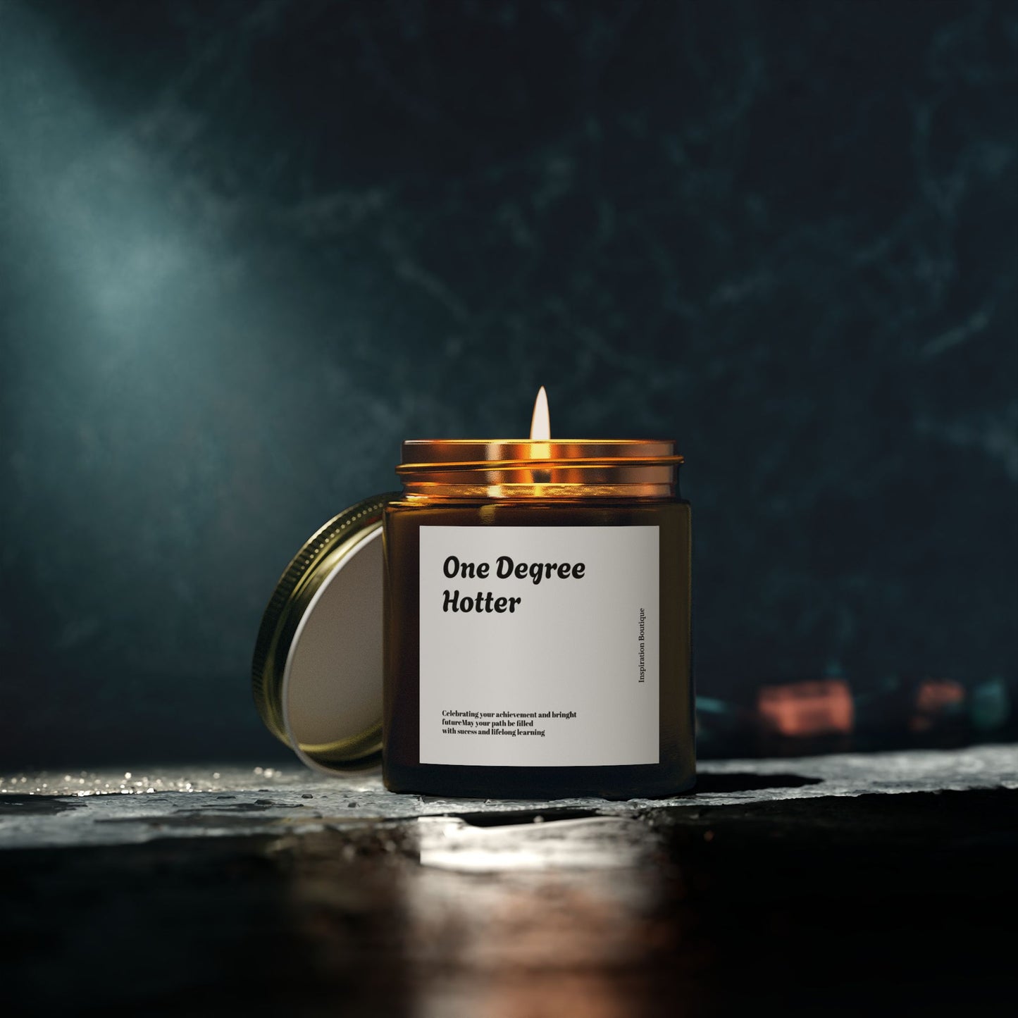 One Degree Hotter Graduation Candle
