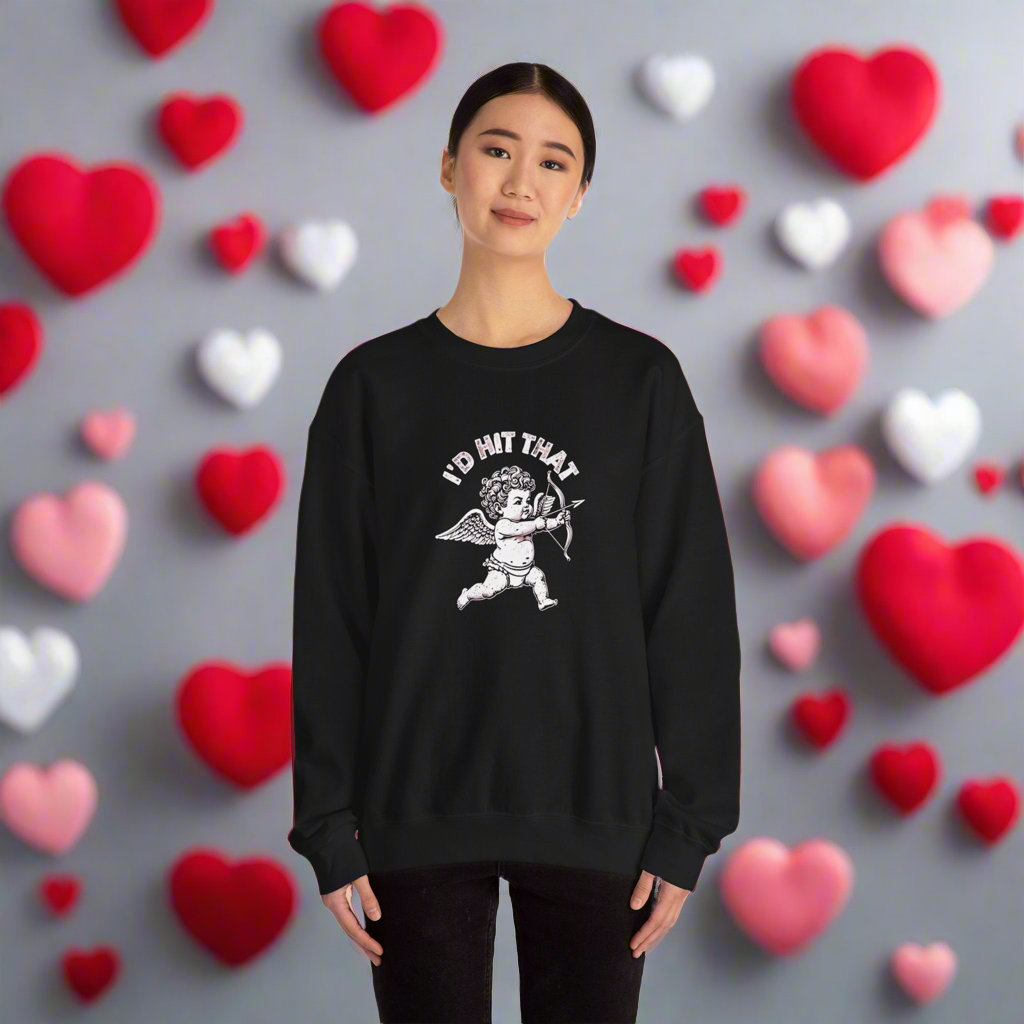 I'd Hit That" Cupid Valentine's Day T-Shirt
