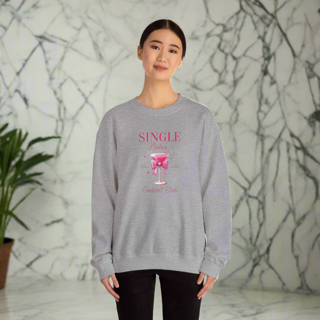 Single Babes Cocktail Club Crewneck