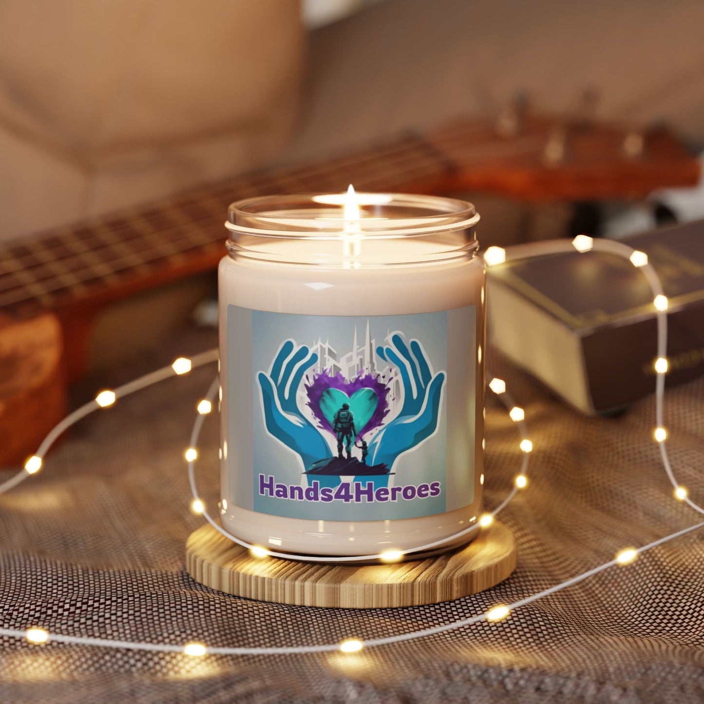 Hands4Heroes Scented Soy Candle