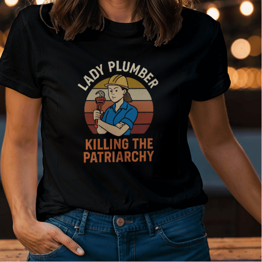 Pipe Dreams & Patriarchy – Women Plumbers Graphic Tee