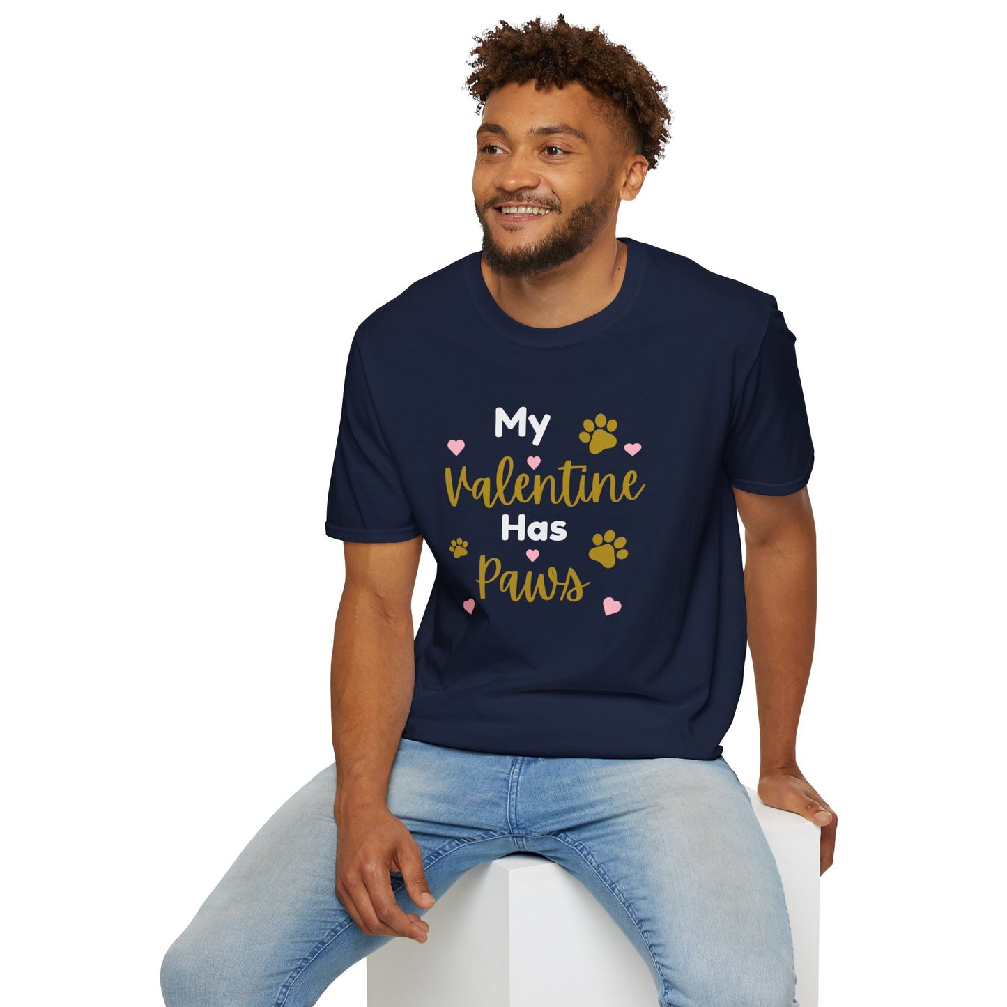 My Valentine Has PawsT-Shirt