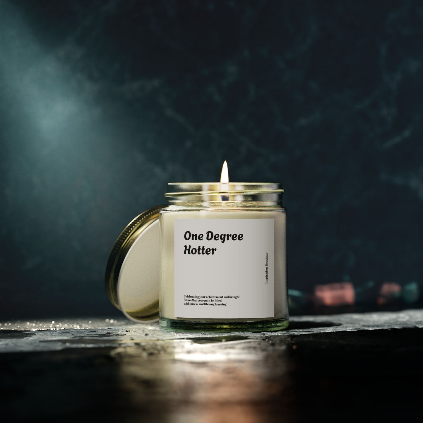 One Degree Hotter Graduation Candle