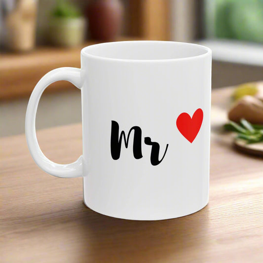 MR I Love My Mug - Cute Ceramic Coffee Mug