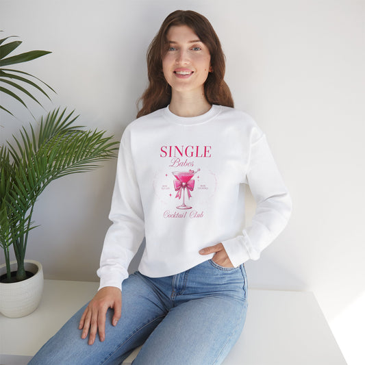 Single Babes Cocktail Club Crewneck