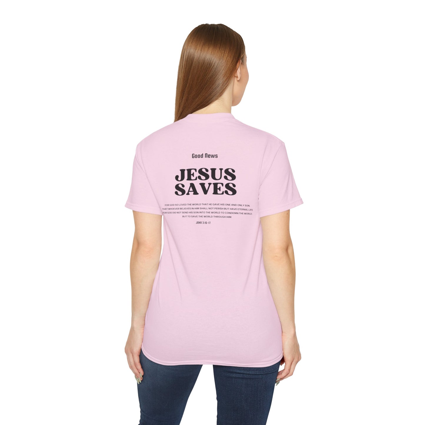 Good News Jesus Saves Tee