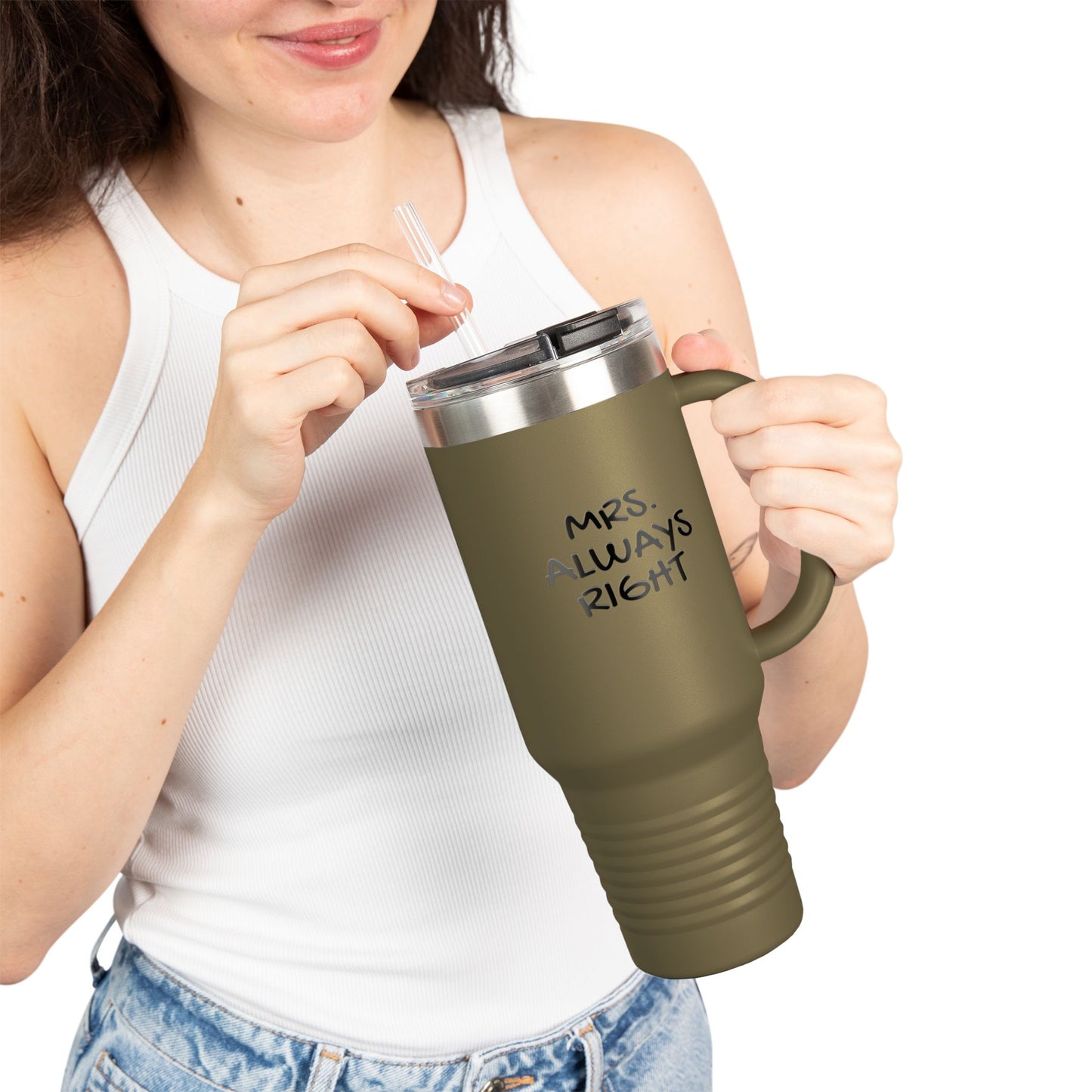The Fabulous Mrs. Always Right Travel Mug