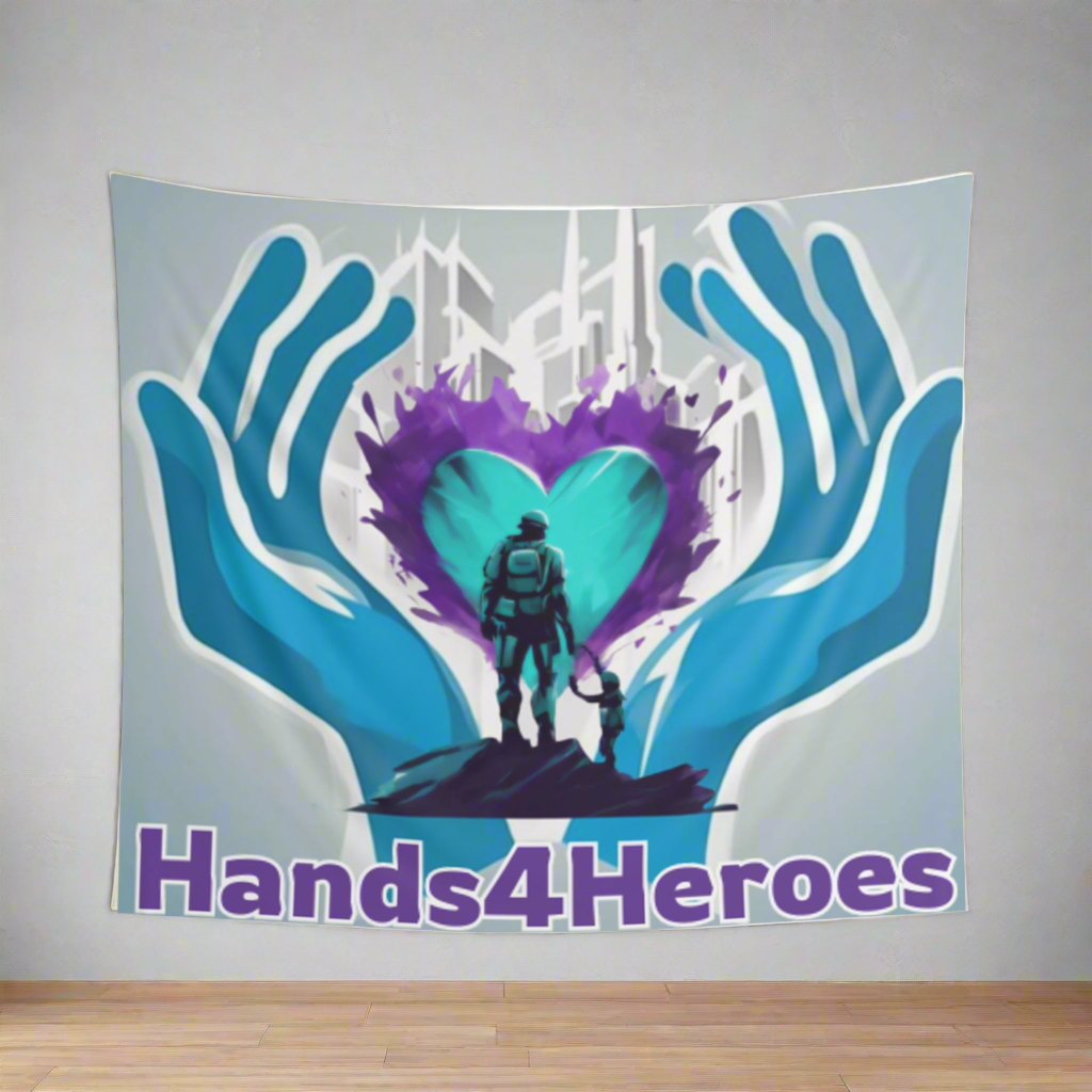 Hands4Heroes Indoor Wall Tapestries