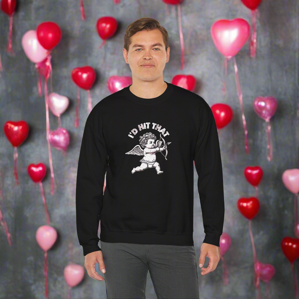 I'd Hit That" Cupid Valentine's Day T-Shirt