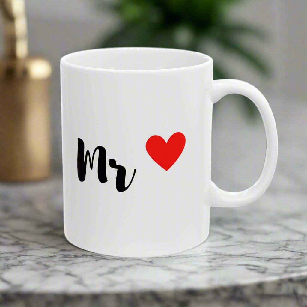 MR I Love My Mug - Cute Ceramic Coffee Mug