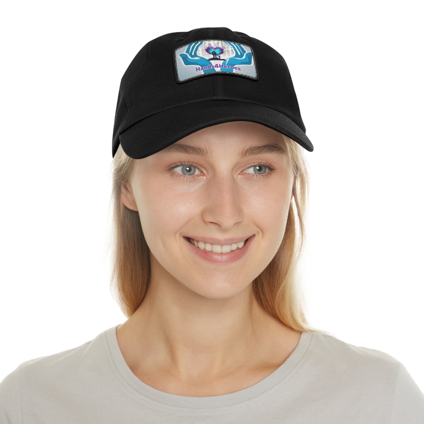 Hands4Heroes Hat with Leather Patch