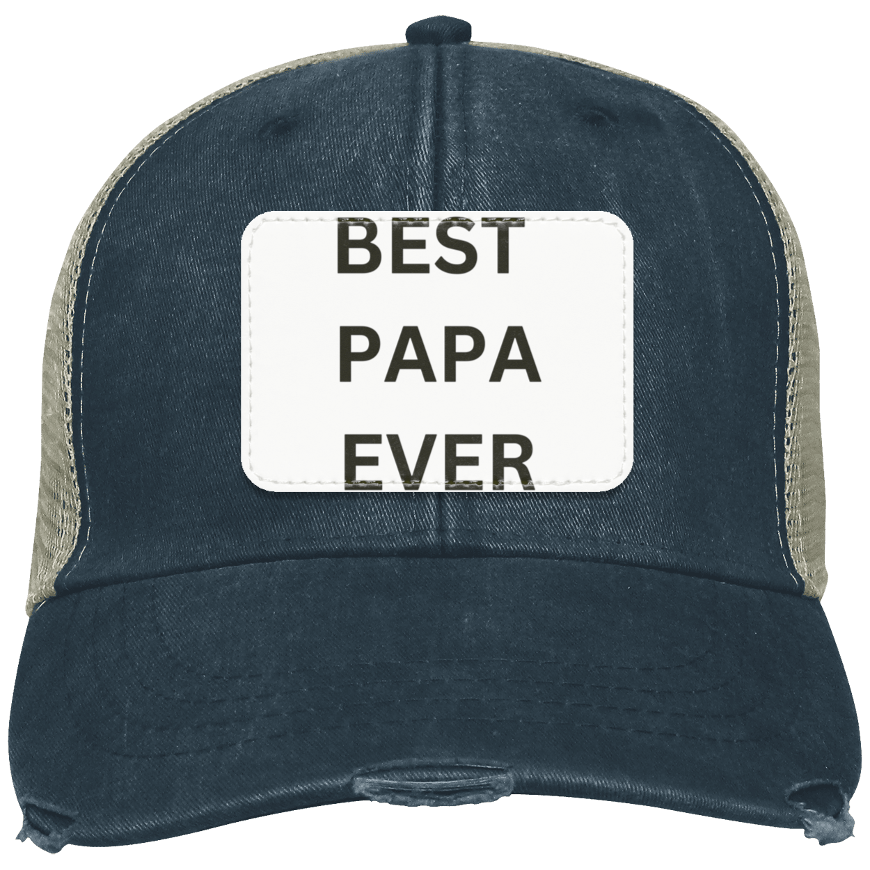 BEST Papa EVER Embroidered Baseball Cap – Classic Adjustable Hat for Proud Papas