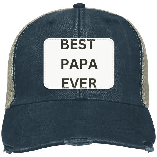 BEST Papa EVER Embroidered Baseball Cap – Classic Adjustable Hat for Proud Papas