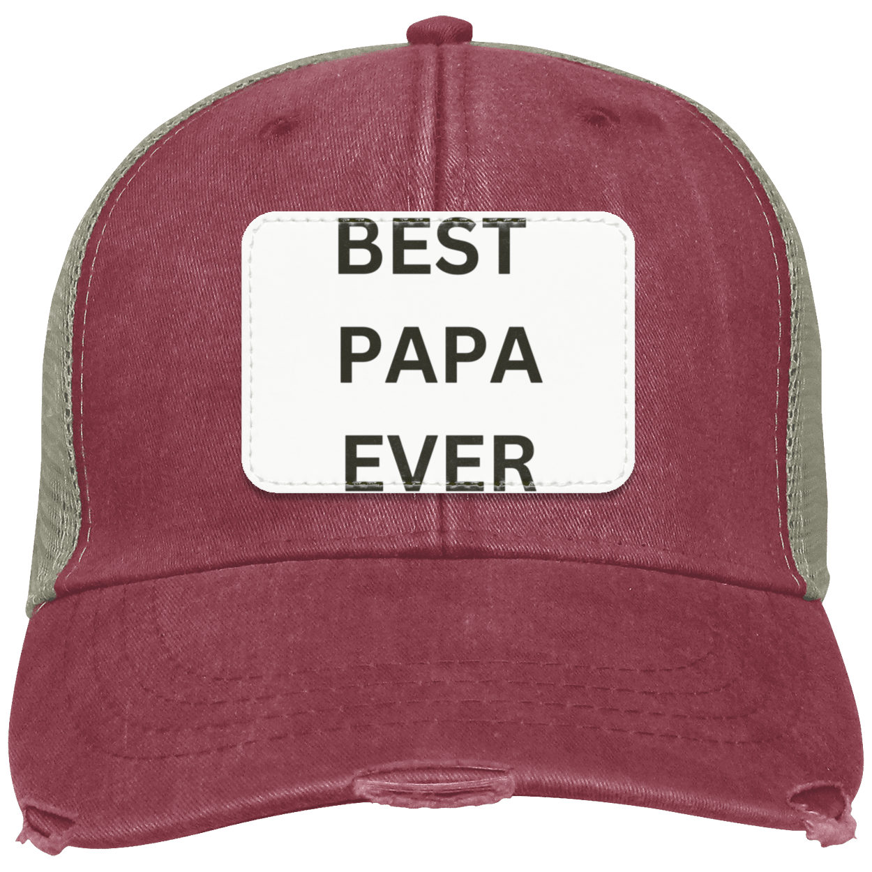 BEST Papa EVER Embroidered Baseball Cap – Classic Adjustable Hat for Proud Papas