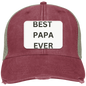 BEST Papa EVER Embroidered Baseball Cap – Classic Adjustable Hat for Proud Papas