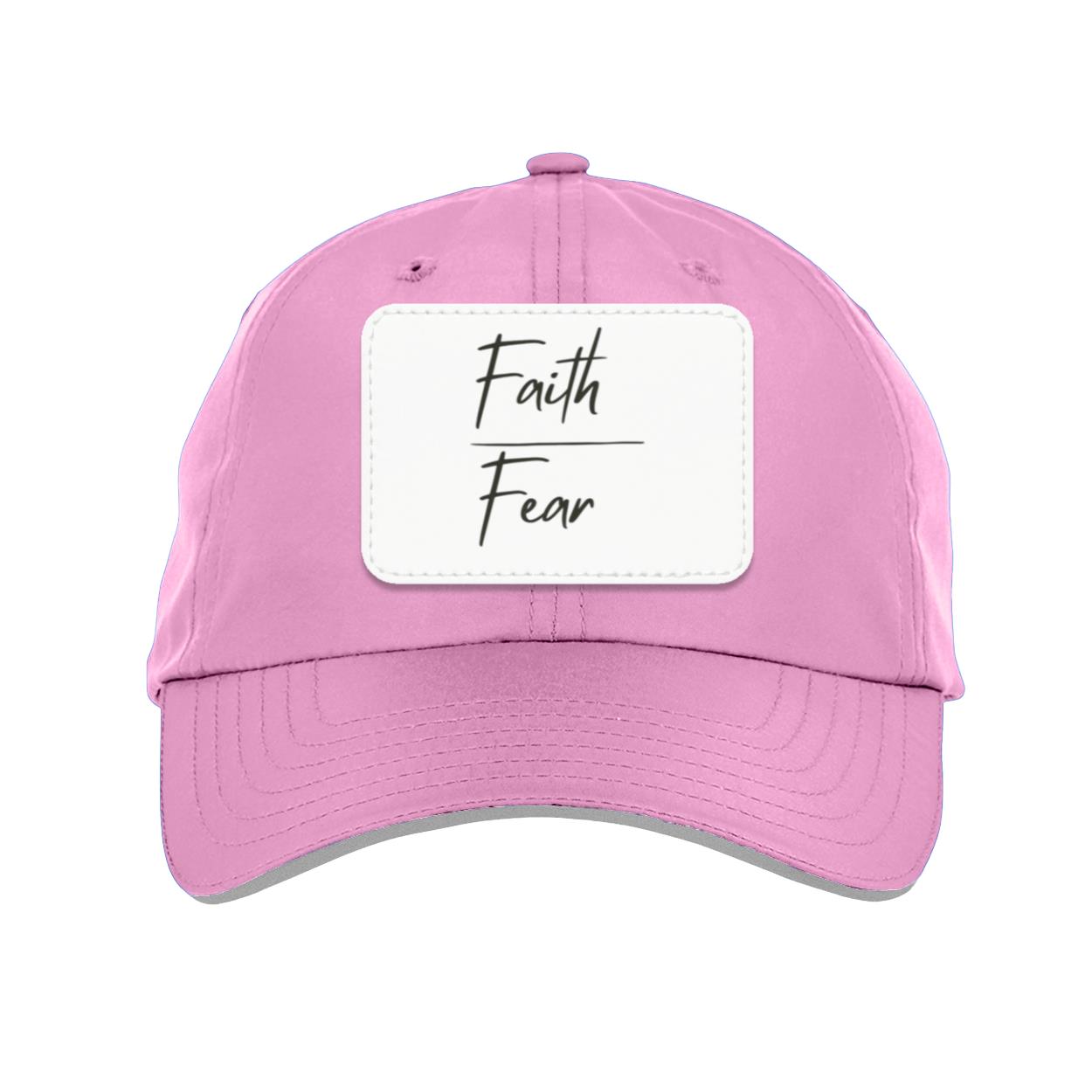 Faith over Fear Pitch Cap-White Patch