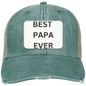 BEST Papa EVER Embroidered Baseball Cap – Classic Adjustable Hat for Proud Papas