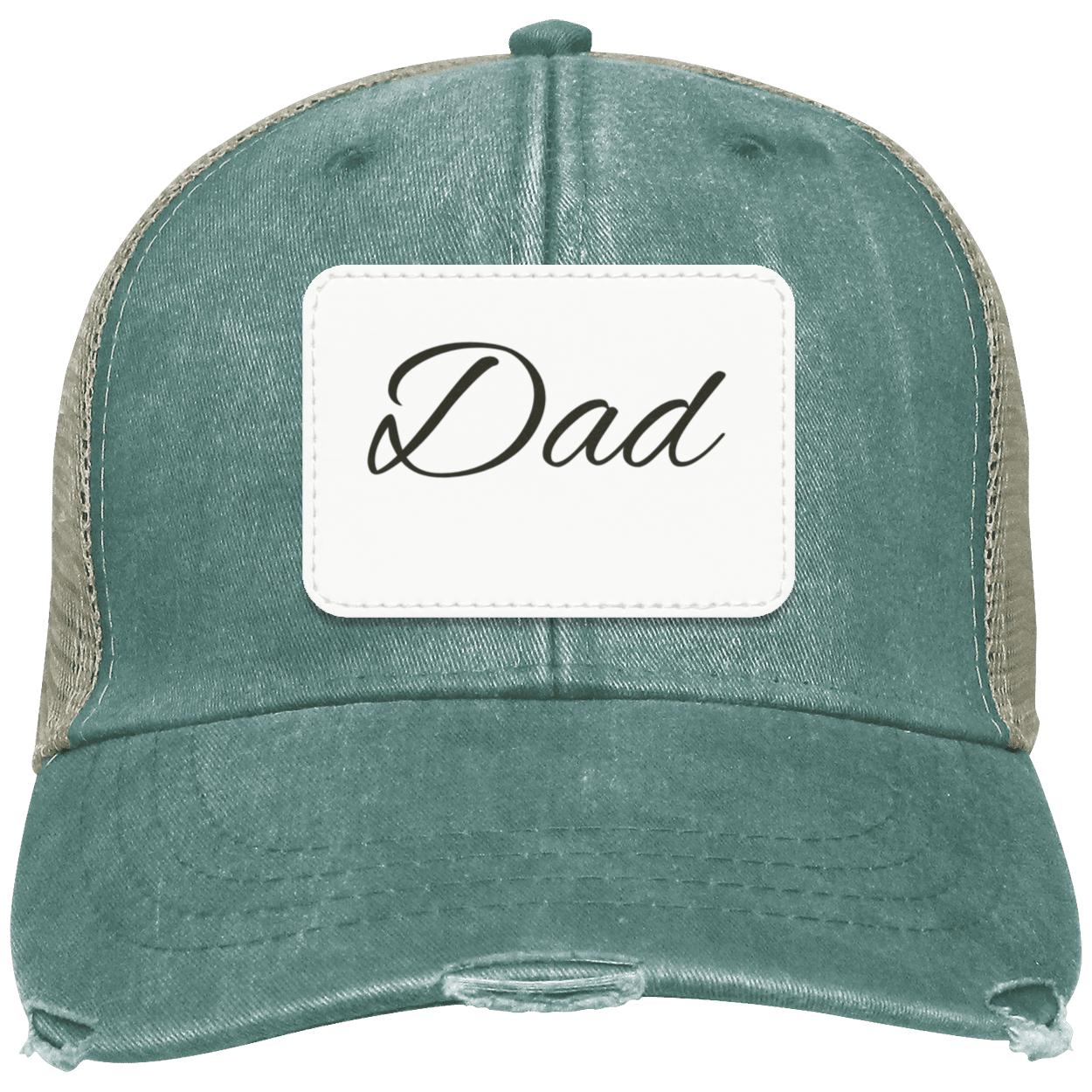 For Dad Distressed Ball Cap