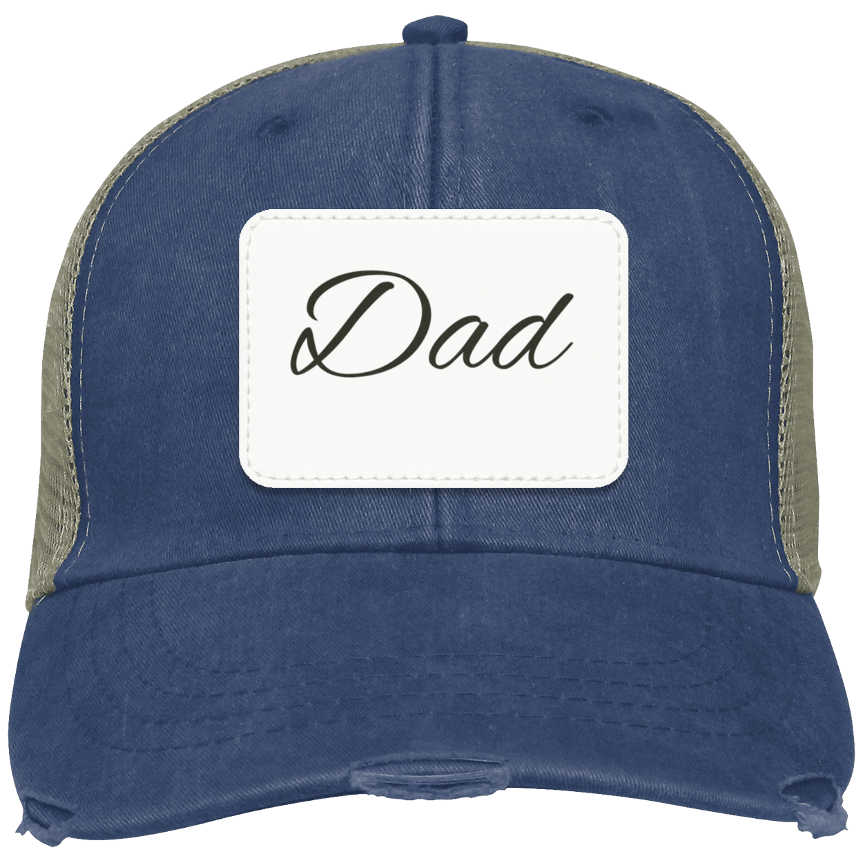 For Dad Distressed Ball Cap