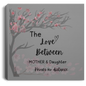A love Between Mother & Daugher Wall Canvas