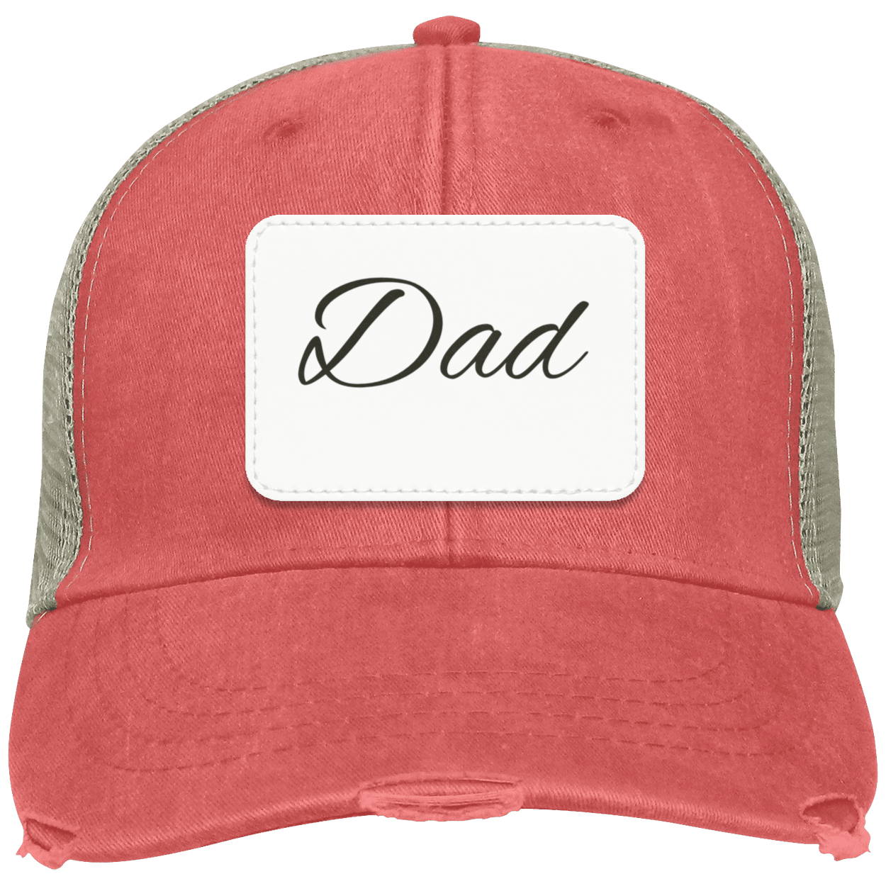 For Dad Distressed Ball Cap