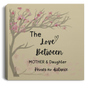 A love Between Mother & Daugher Wall Canvas