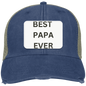 BEST Papa EVER Embroidered Baseball Cap – Classic Adjustable Hat for Proud Papas