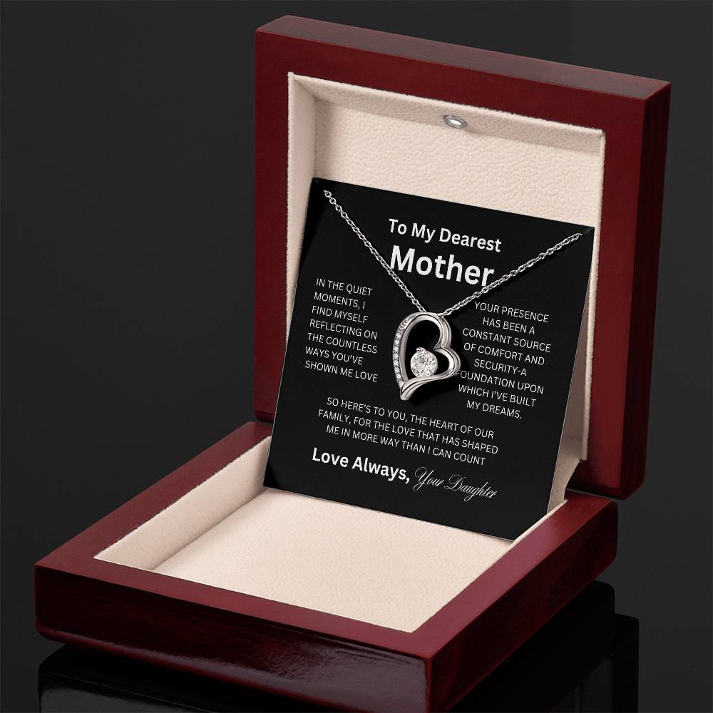 To My Dearest Mother Necklace