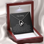 Forgive Me Forever Heart Necklace