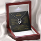 To My Wife - The Love of My Life Forever LoveNecklace
