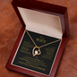 To My Wife - The Love of My Life Forever LoveNecklace
