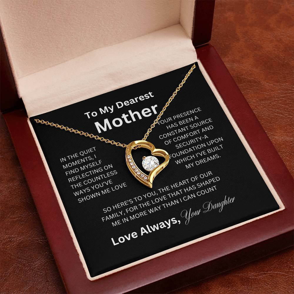 To My Dearest Mother Necklace