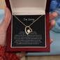 Forgive Me Forever Heart Necklace